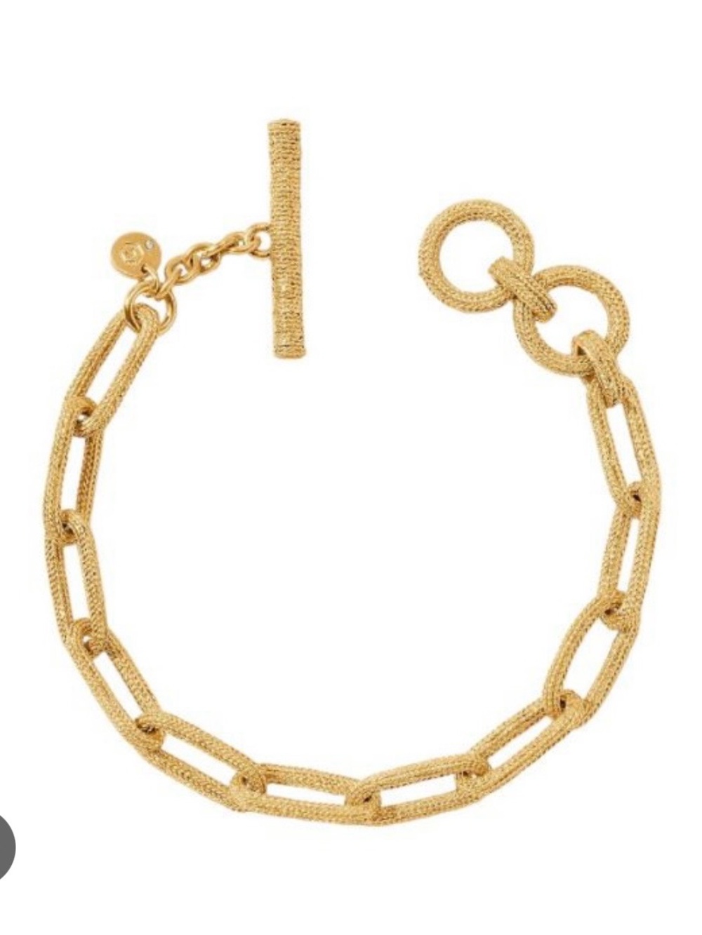 NWOT Julie Vos Cheval paperclip link bracelet
